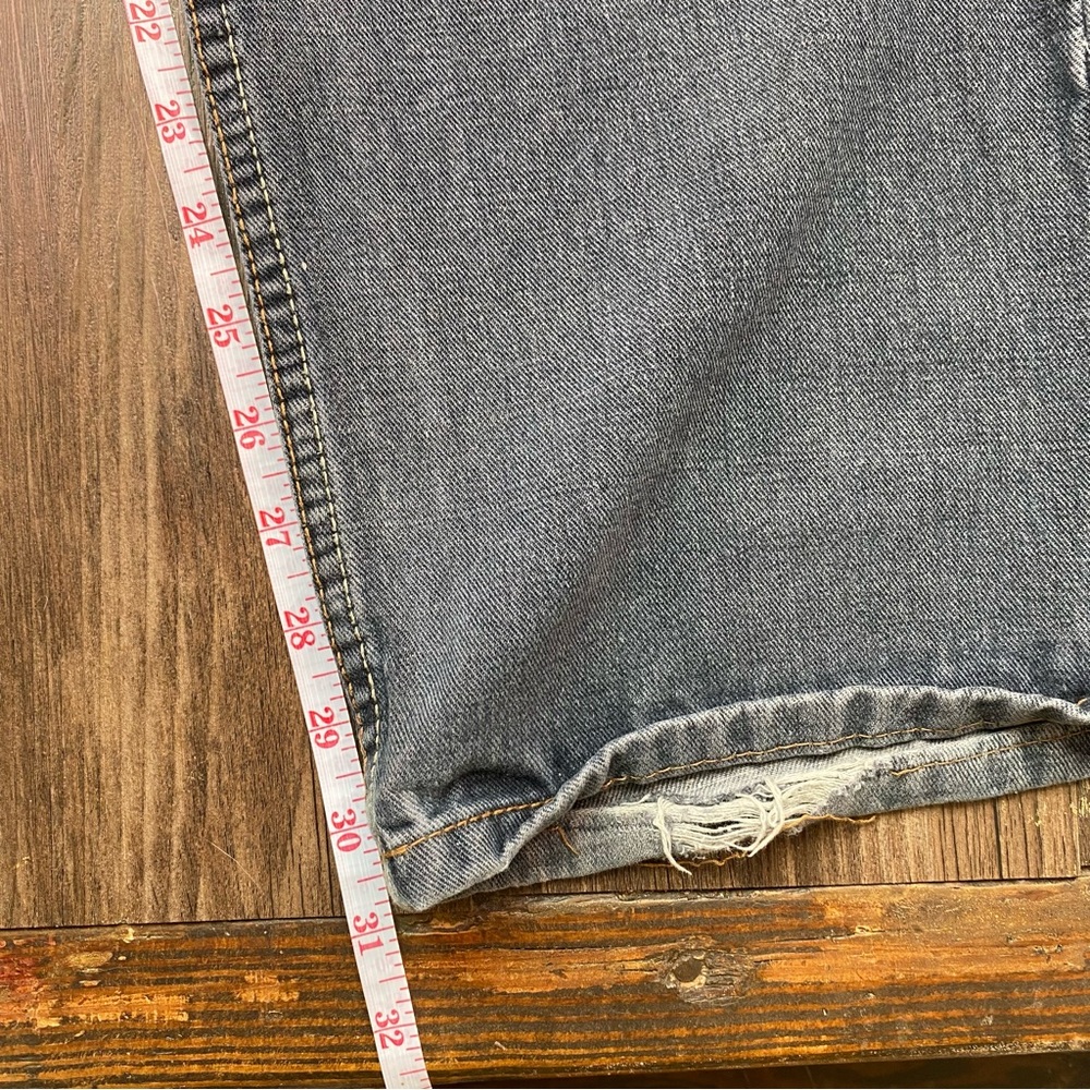 Get Lucky Men’s Straight Leg Relaxed Fit Faded Dark Wash Denim W36 L34(31) - Picture 8 of 16